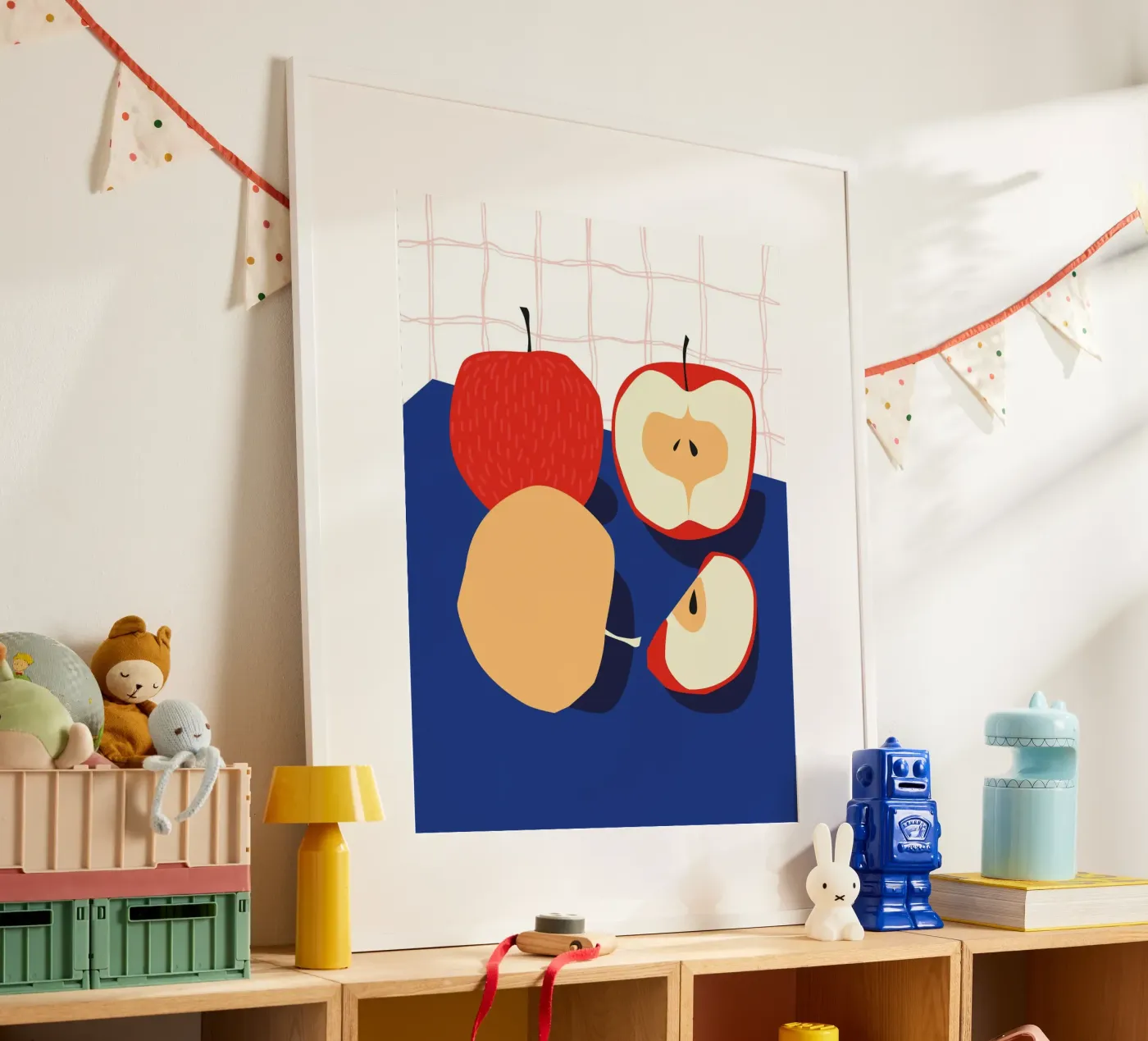 Apples Illstration poster by Peaches Art Prints