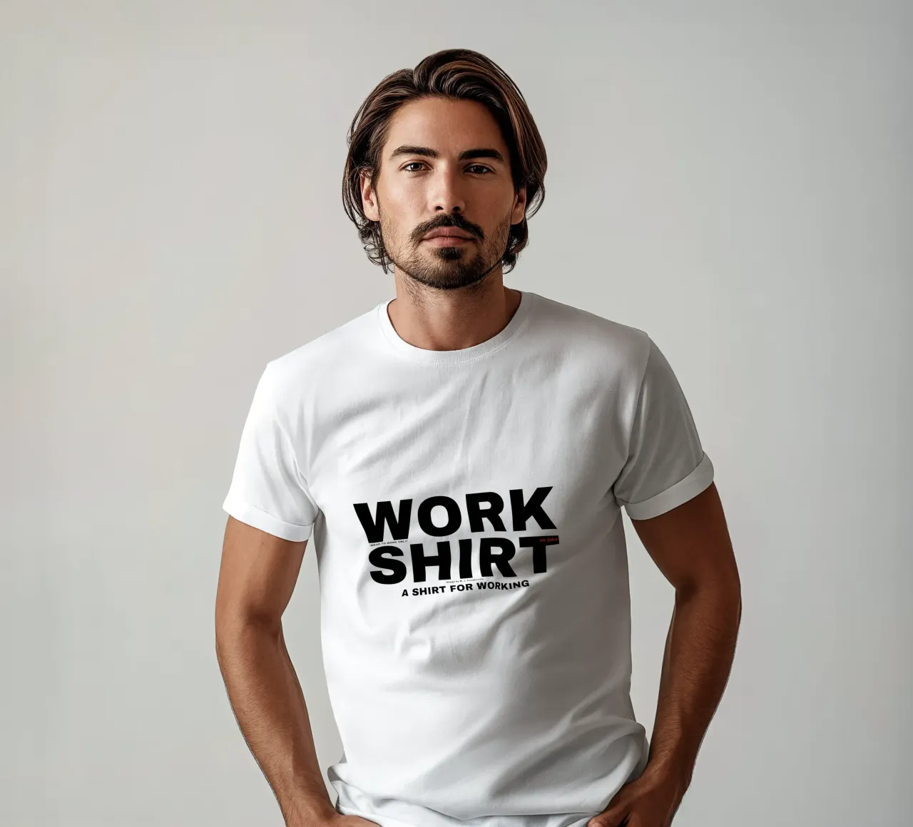 Work_SHirt_The oRigINAL t-shirt by Crypto_Jungle