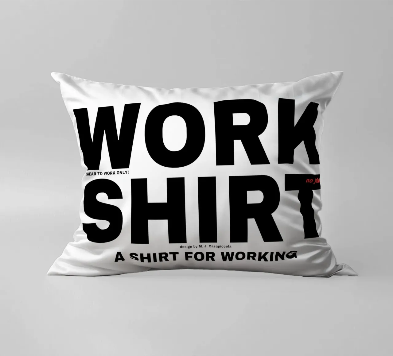 Work_SHirt_The oRigINAL cuscino da Crypto_Jungle