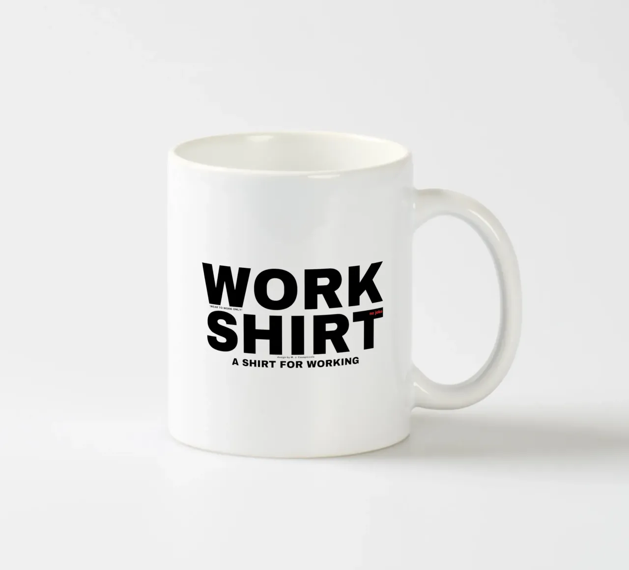Work_SHirt_The oRigINAL tazza in ceramica da Crypto_Jungle