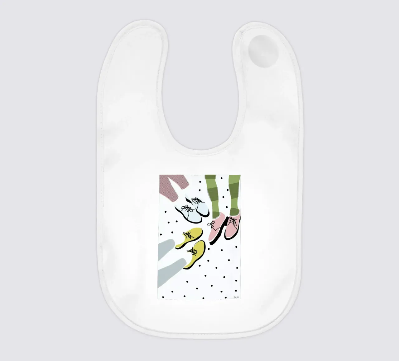 Three Pairs bavaglino da Linda Gobeta