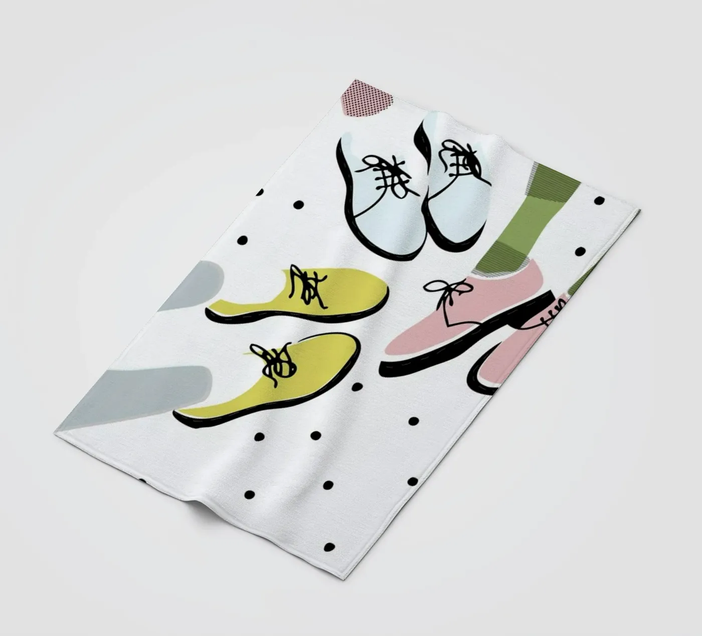 Three Pairs fleecedeken van Linda Gobeta