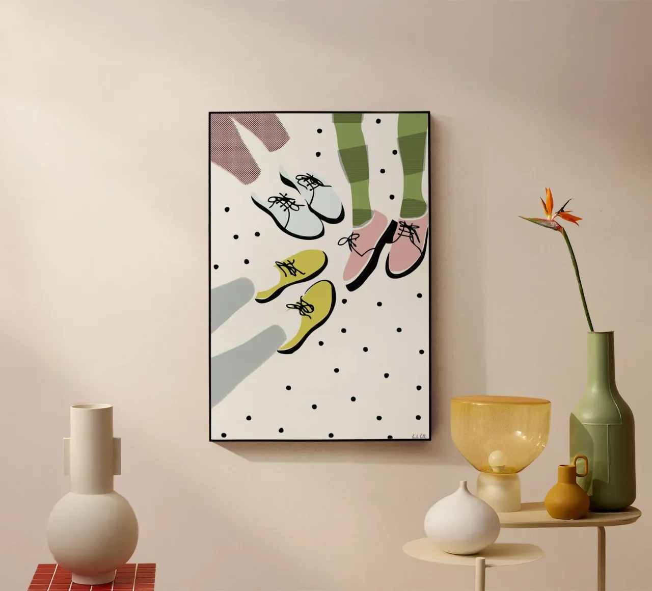 Three Pairs plexiglass da Linda Gobeta