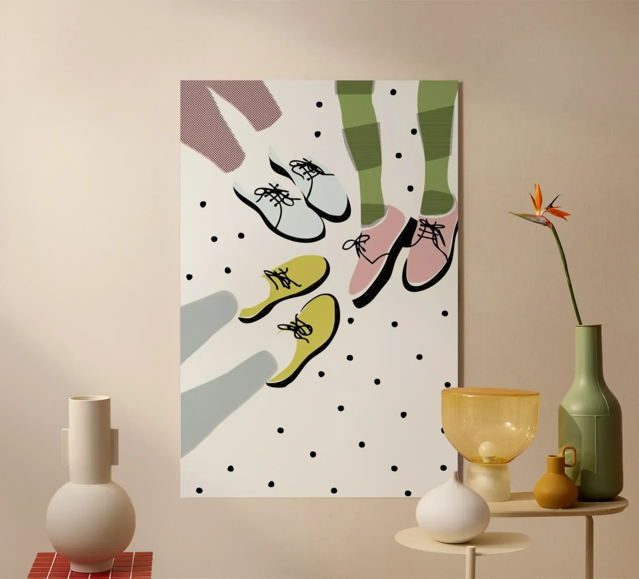 Three Pairs plexiglass da Linda Gobeta