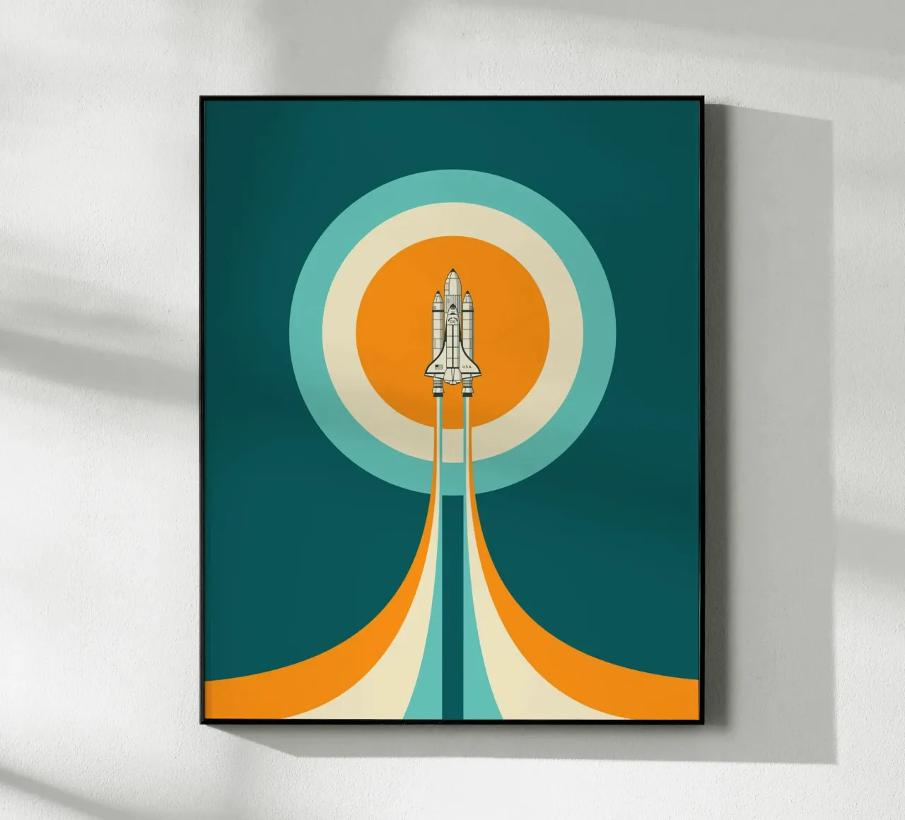 SPACE SHUTTLE plexiglas de Jazzberry Blue