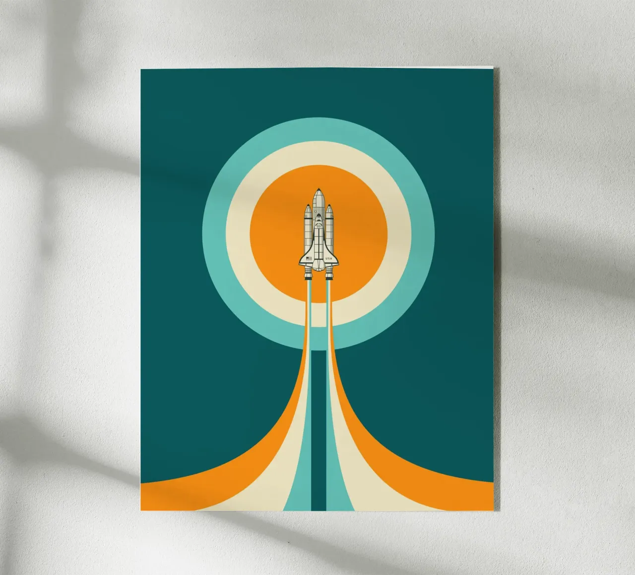 SPACE SHUTTLE plexiglas de Jazzberry Blue