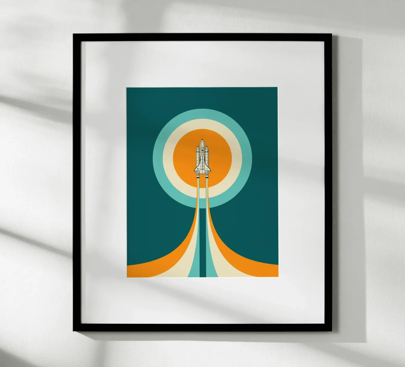 SPACE SHUTTLE Poster von Jazzberry Blue