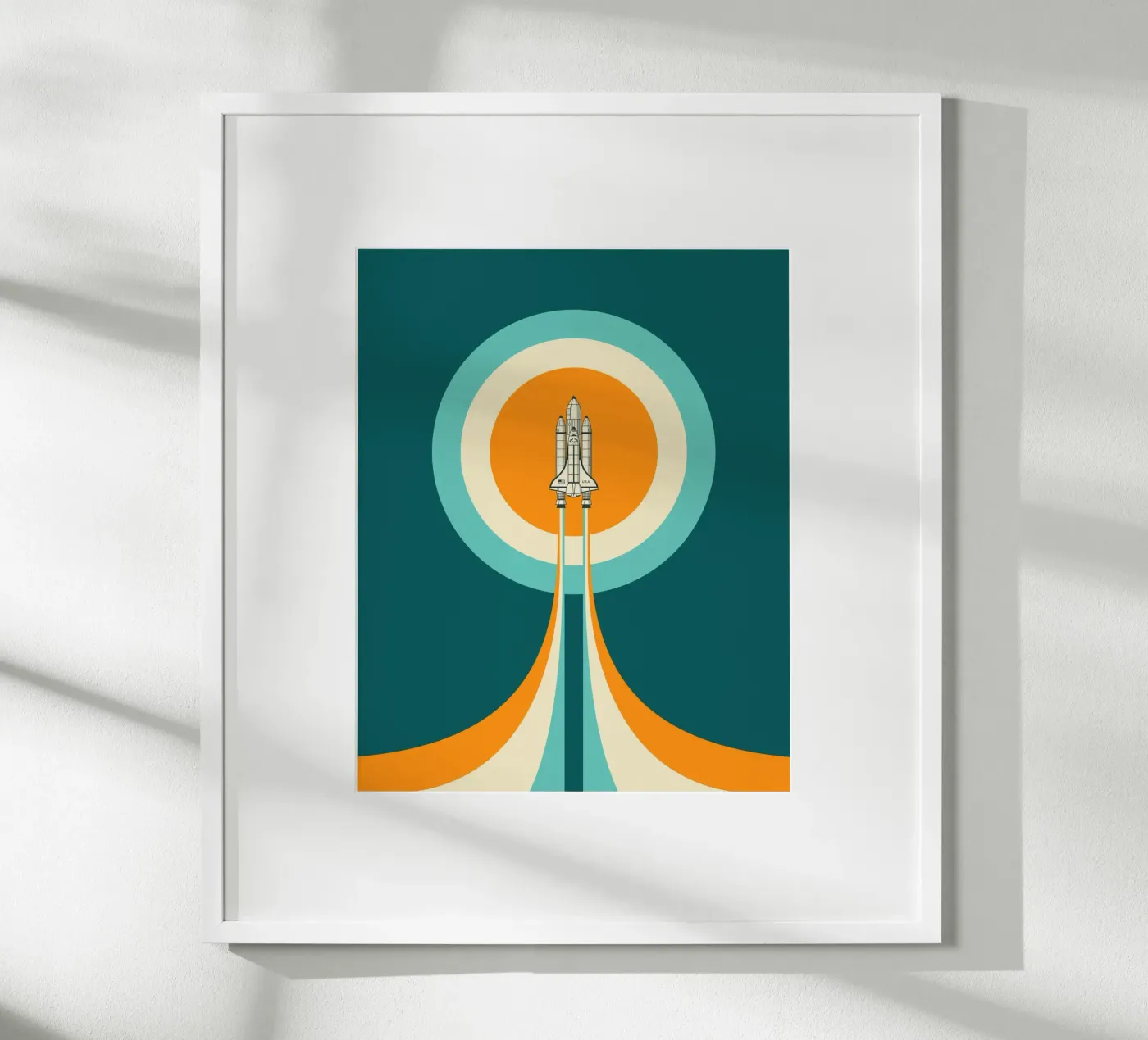 SPACE SHUTTLE Poster von Jazzberry Blue