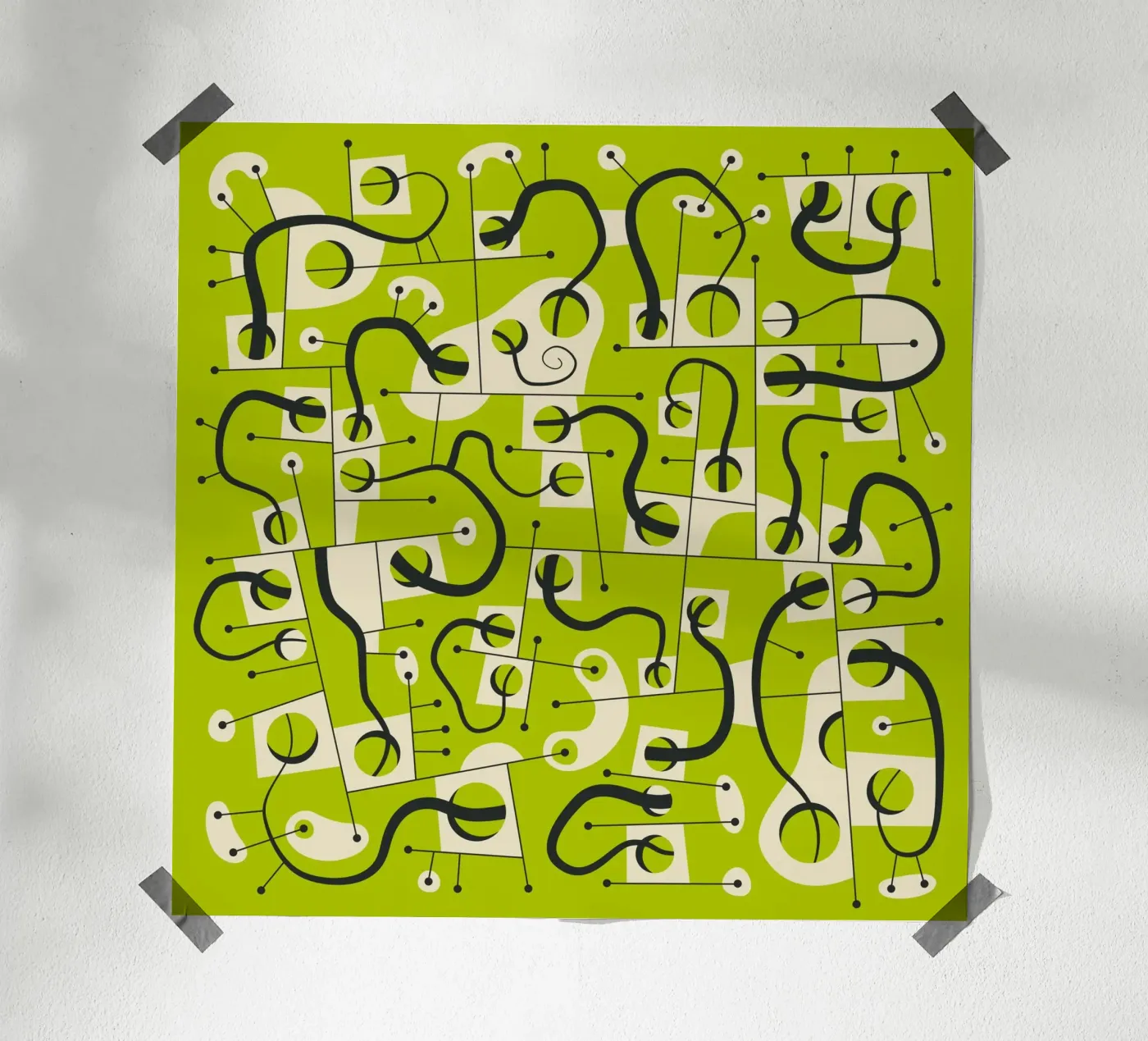 DIFFERENT WORLDS Poster von Jazzberry Blue