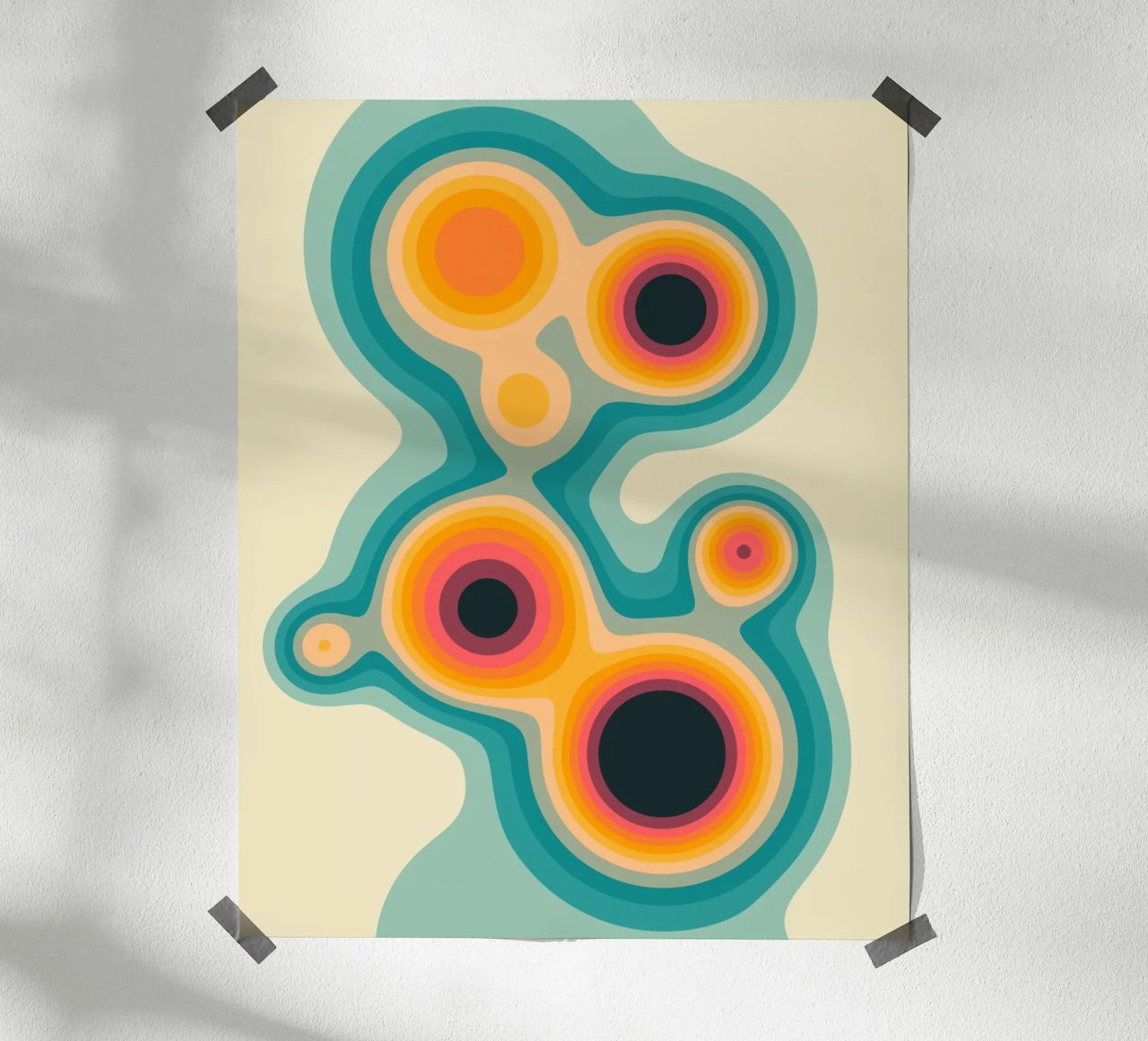 FLUX Poster von Jazzberry Blue