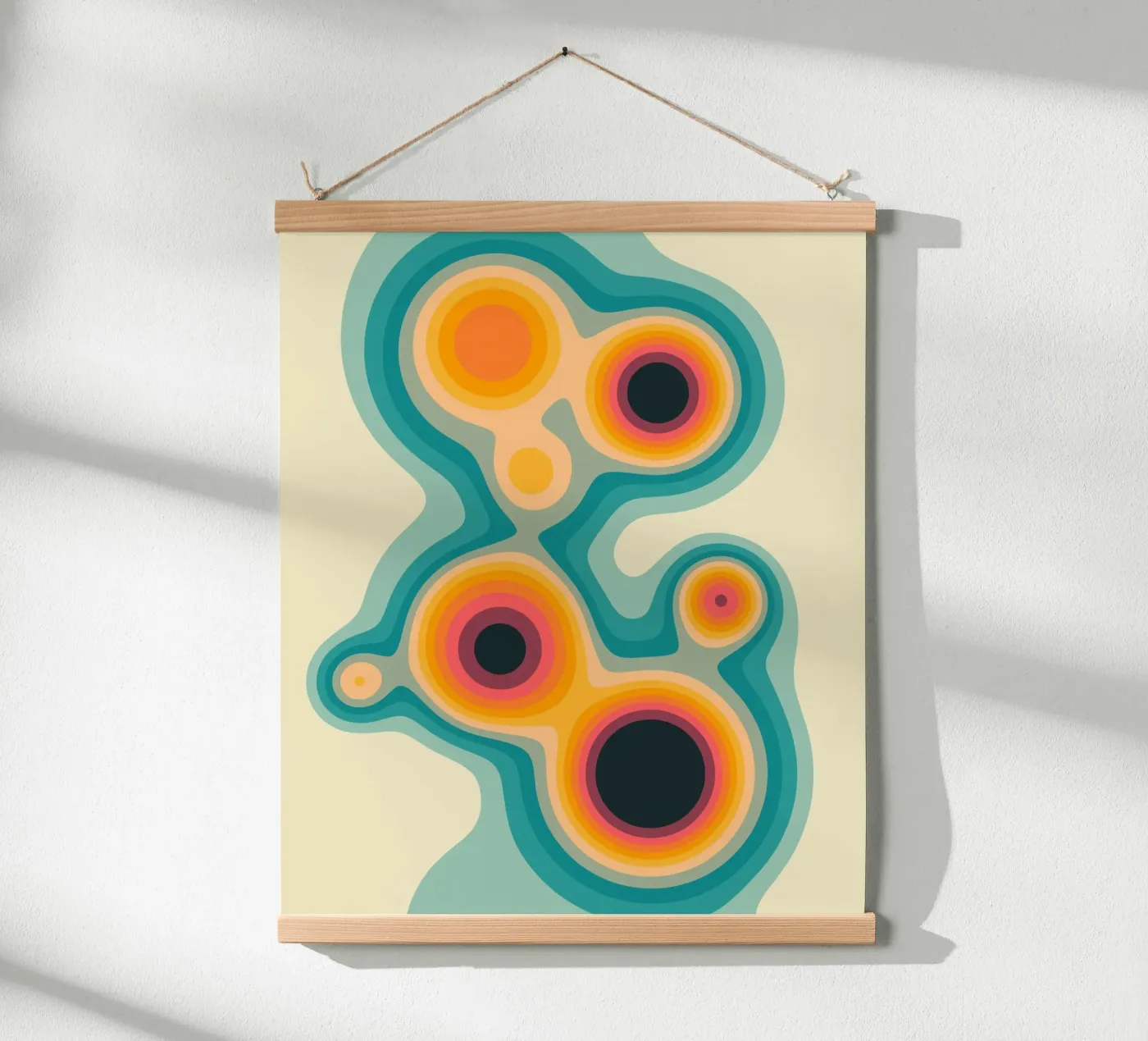 FLUX poster van Jazzberry Blue