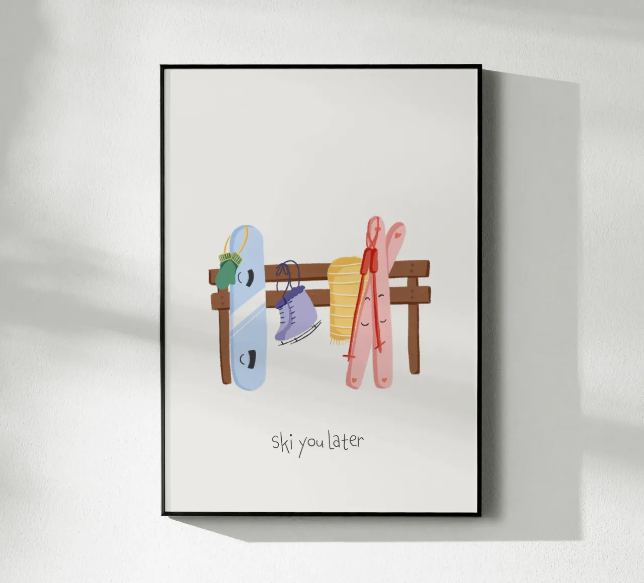 Ski you later plexiglass da Papergreyy