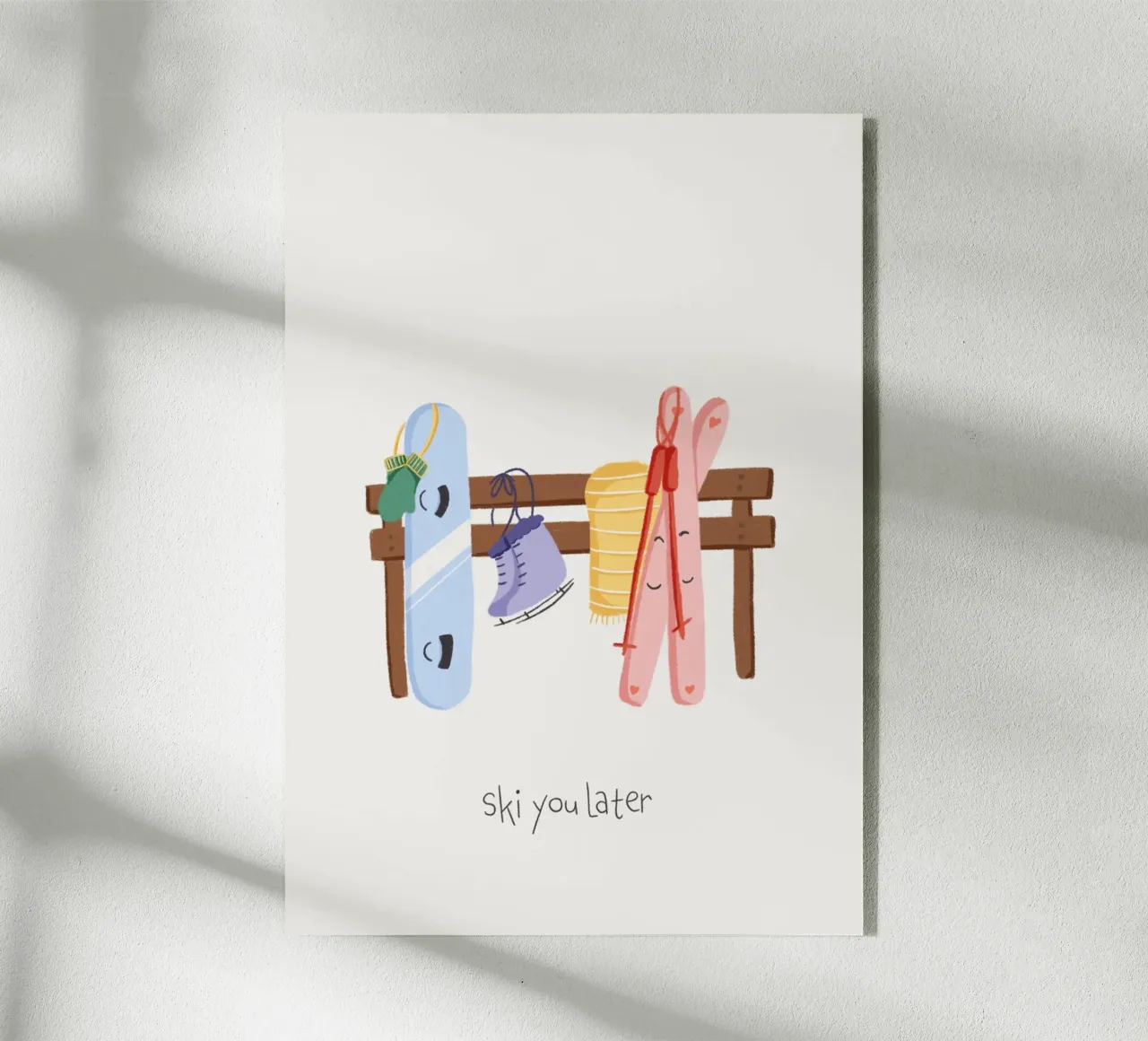 Ski you later plexiglass da Papergreyy