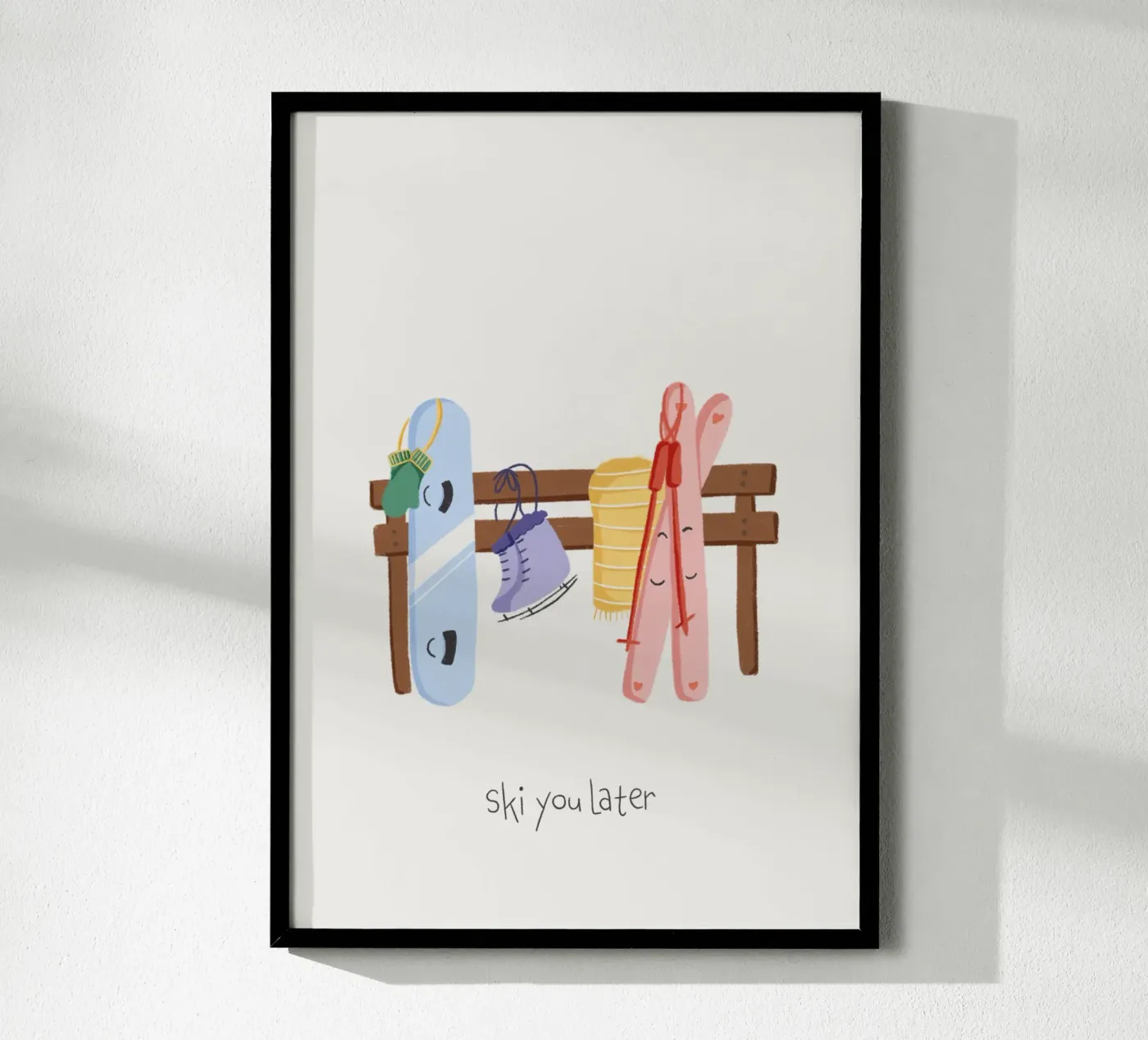 Ski you later poster da Papergreyy
