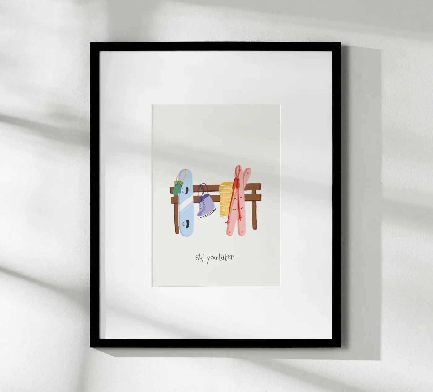 Ski you later poster da Papergreyy