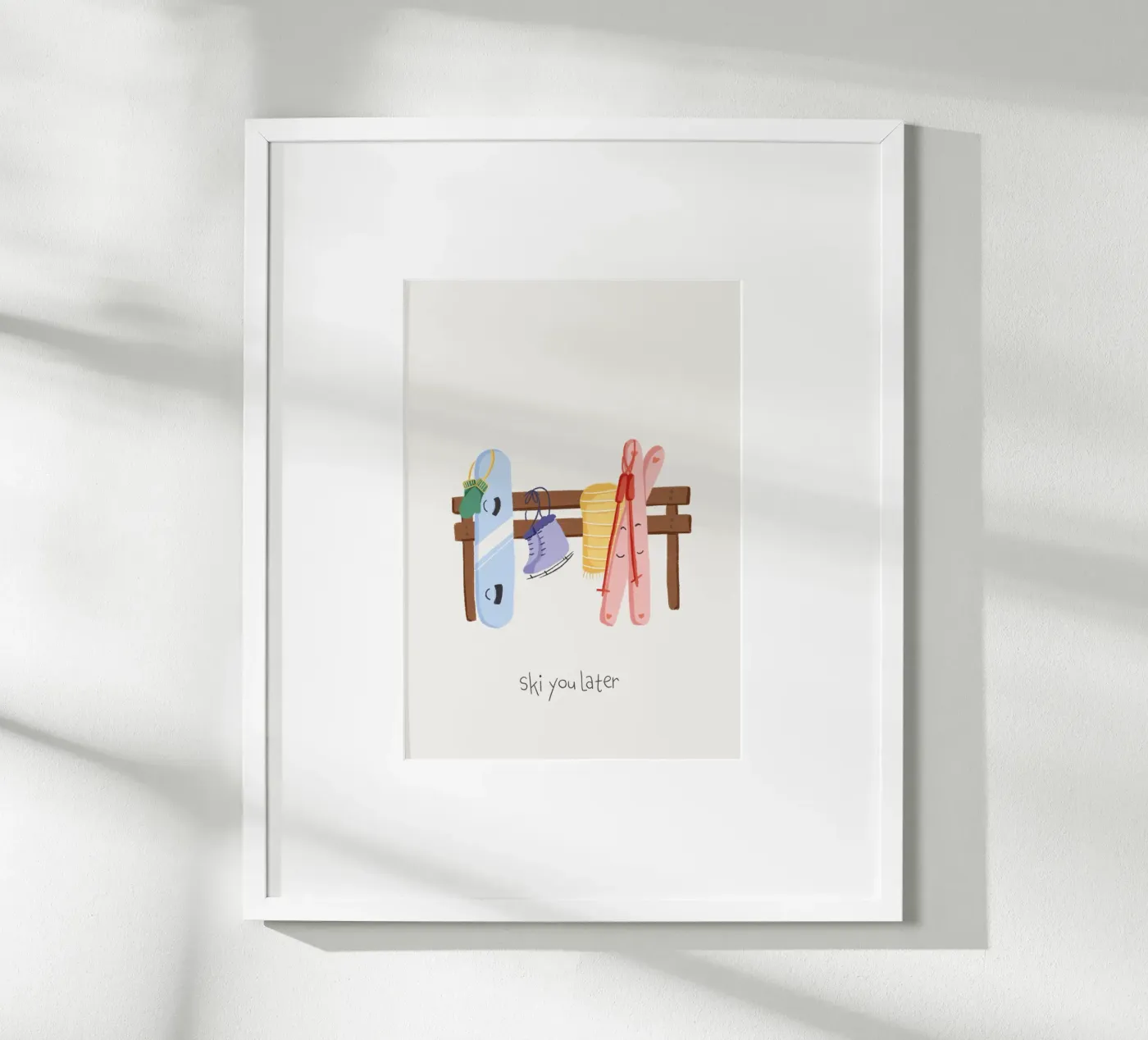 Ski you later poster da Papergreyy