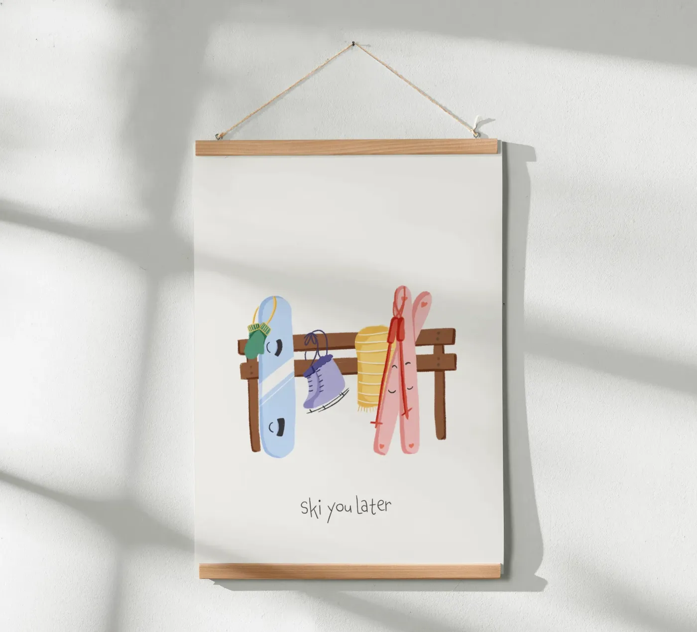 Ski you later poster da Papergreyy