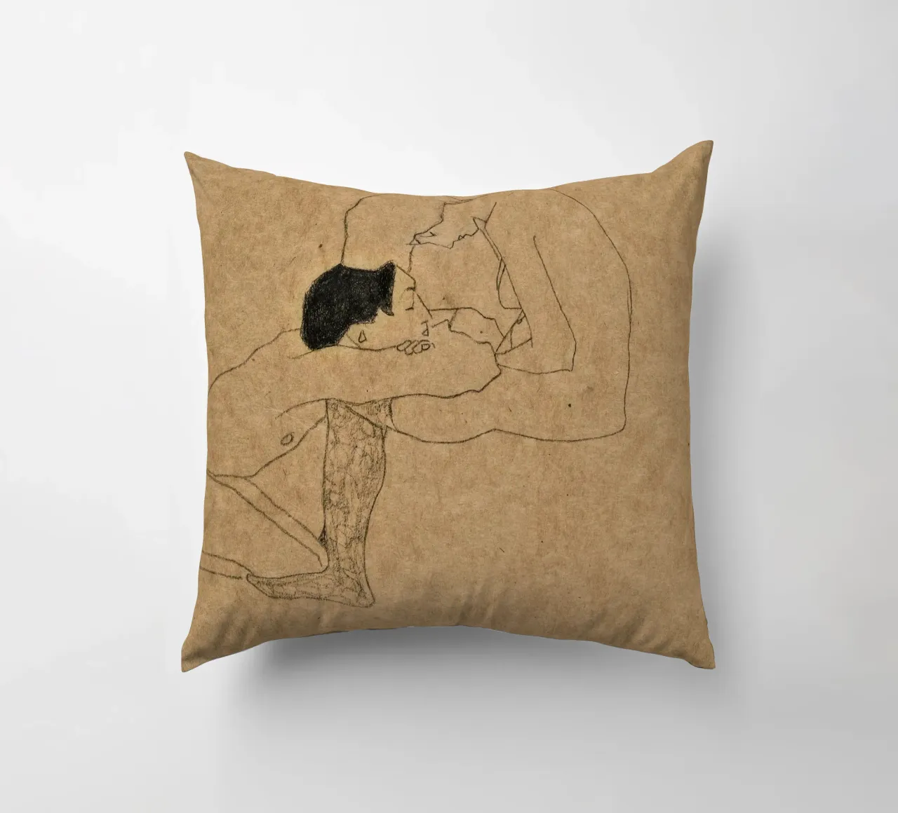 Egon Schiele - Amanti cuscino da William Store