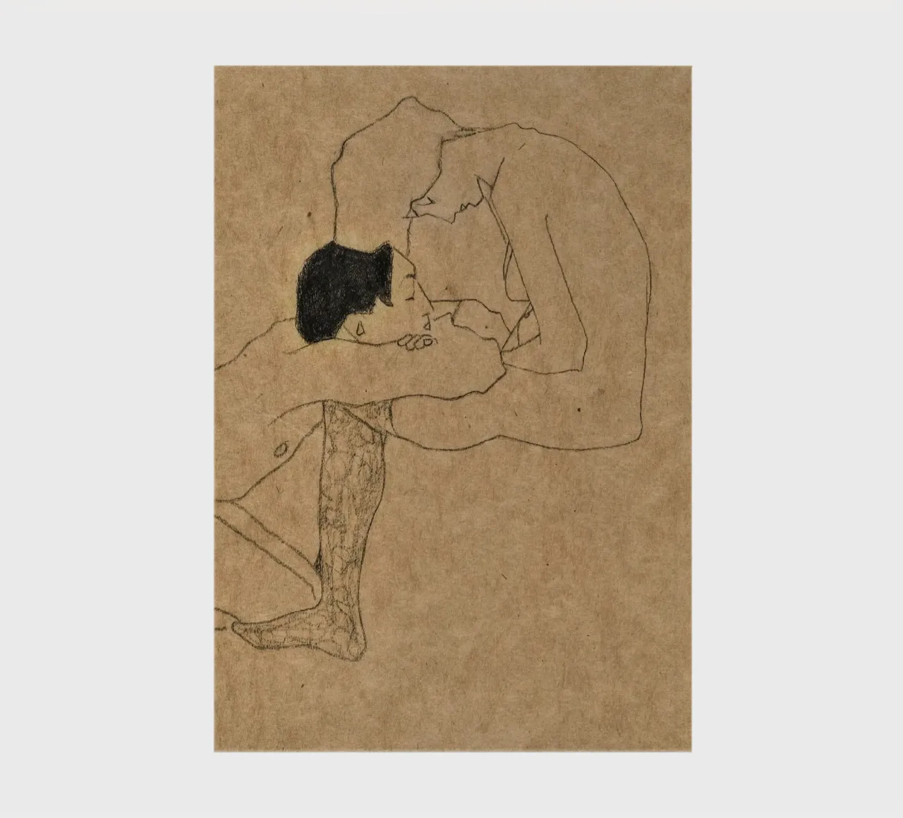 Egon Schiele - Lovers notebook by William Store