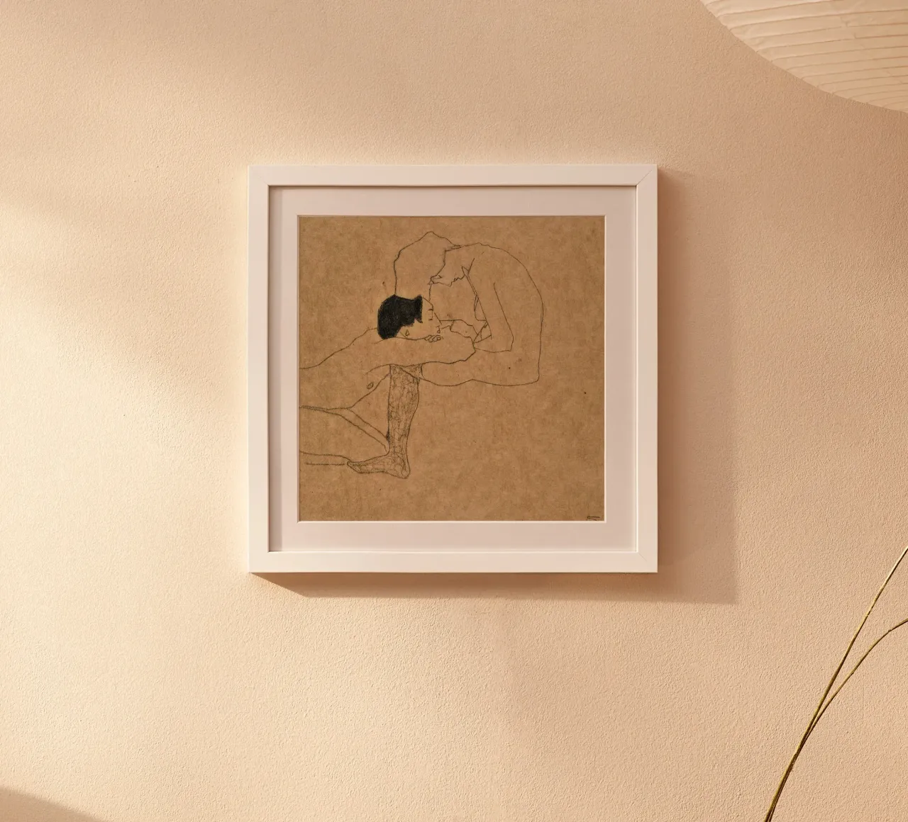 Egon Schiele - Amanti poster da William Store