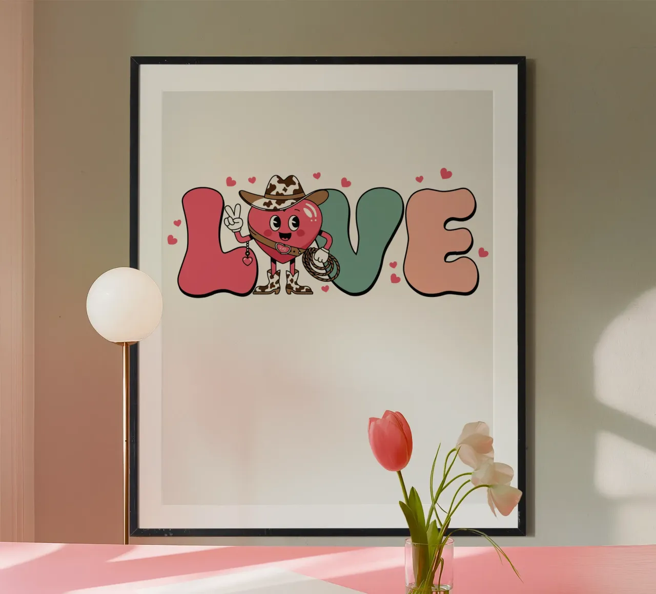 LOVE poster da edsonramosart