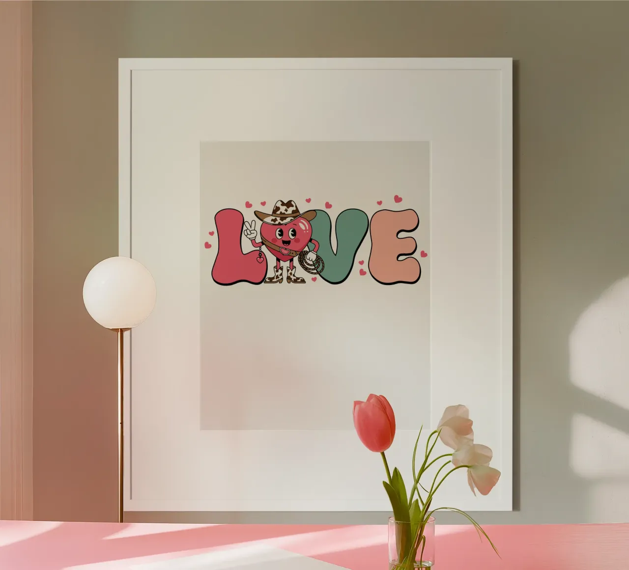 LOVE poster da edsonramosart