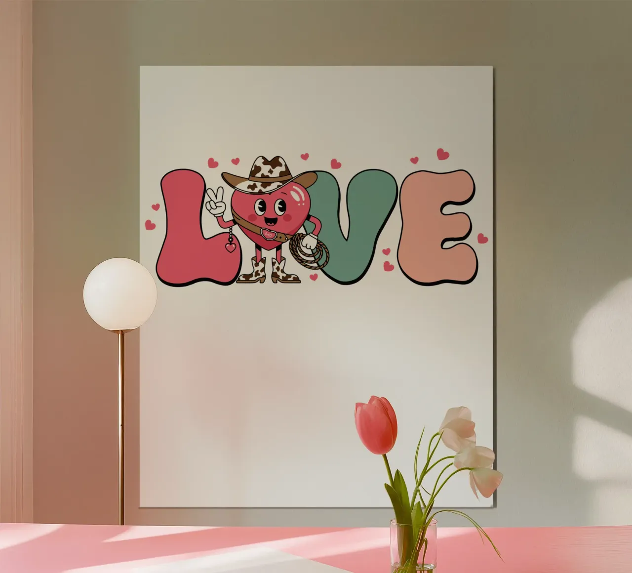 LOVE poster da edsonramosart