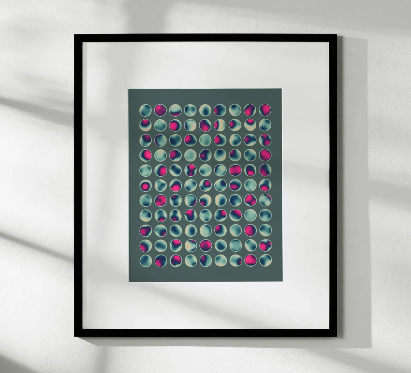 ORBS poster van Jazzberry Blue