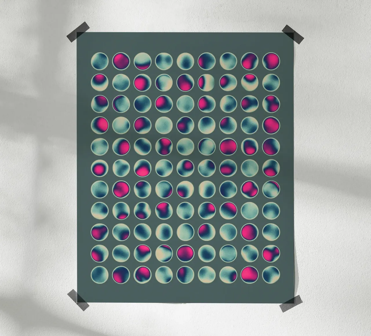 ORBS poster da Jazzberry Blue