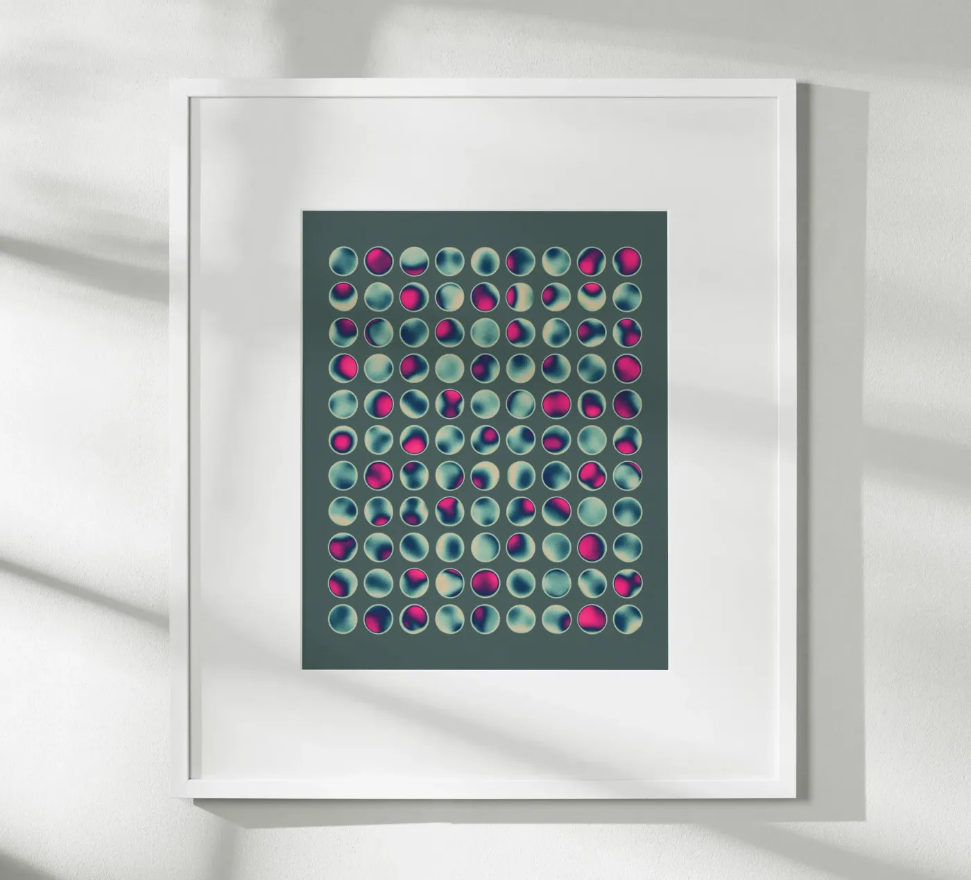 ORBS poster van Jazzberry Blue