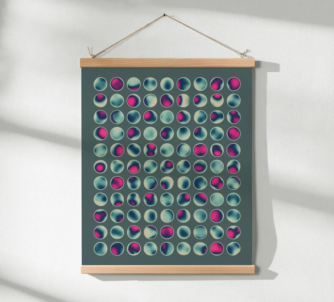 ORBS poster van Jazzberry Blue