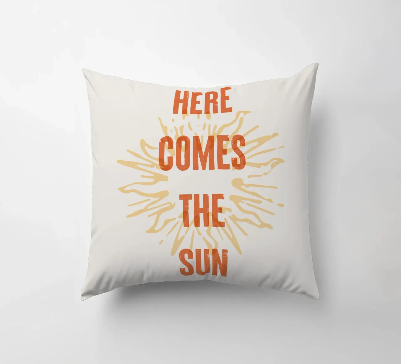 Arriva il sole cuscino da Vintagrafica