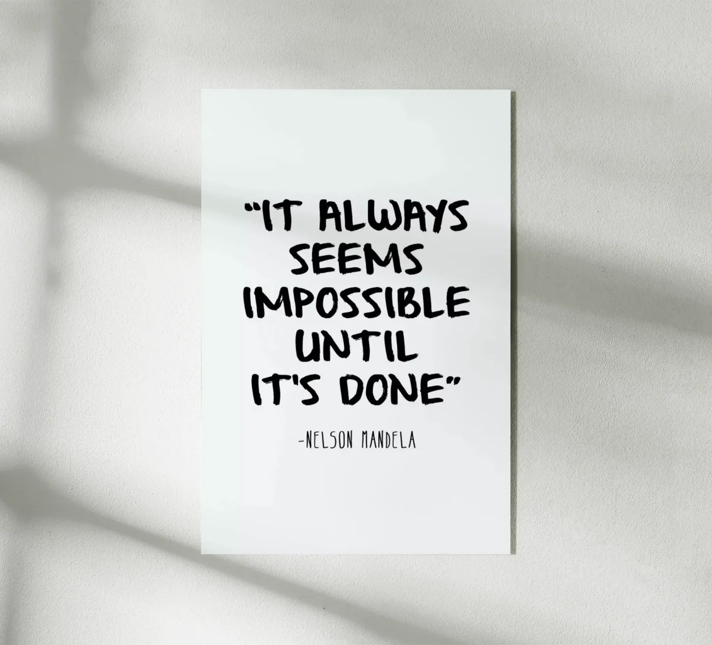Impossible plexiglas de Mottos by Sinan Saydik