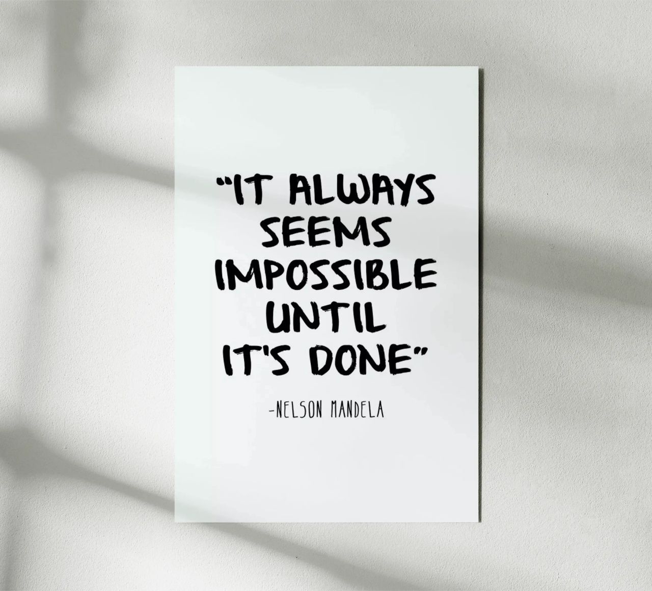 Impossible alluminio dibond da Mottos by Sinan Saydik