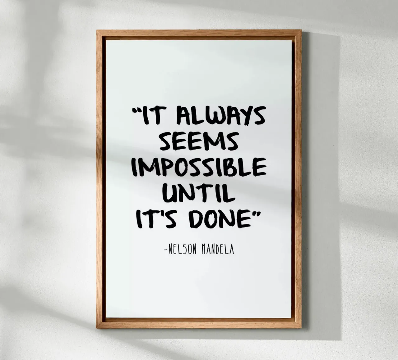 Impossible tela da Mottos by Sinan Saydik