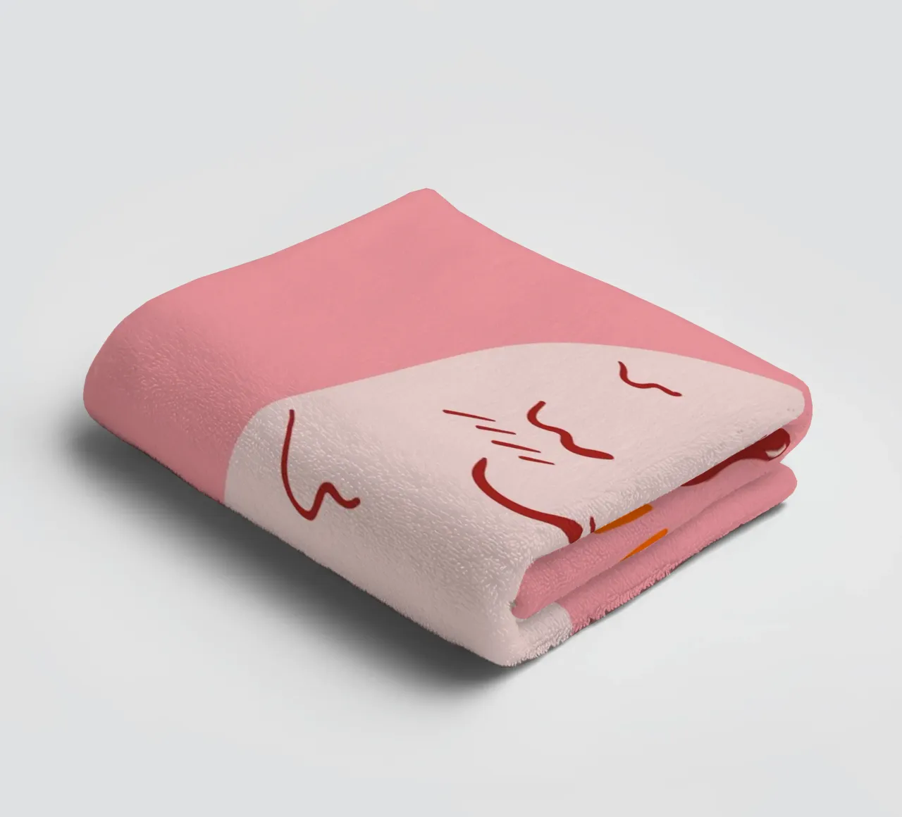 You Make Me Melt | Cute & Playful Love Print Handtuch von PrintCessStudio