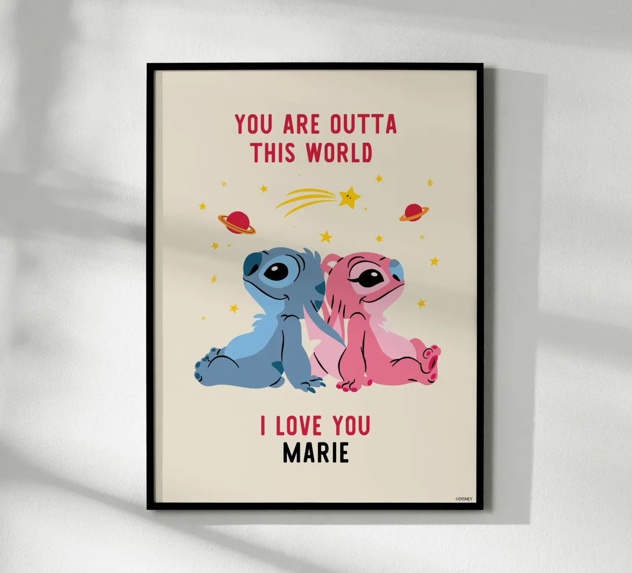 You are outta this world - Stitch poster da Stitch