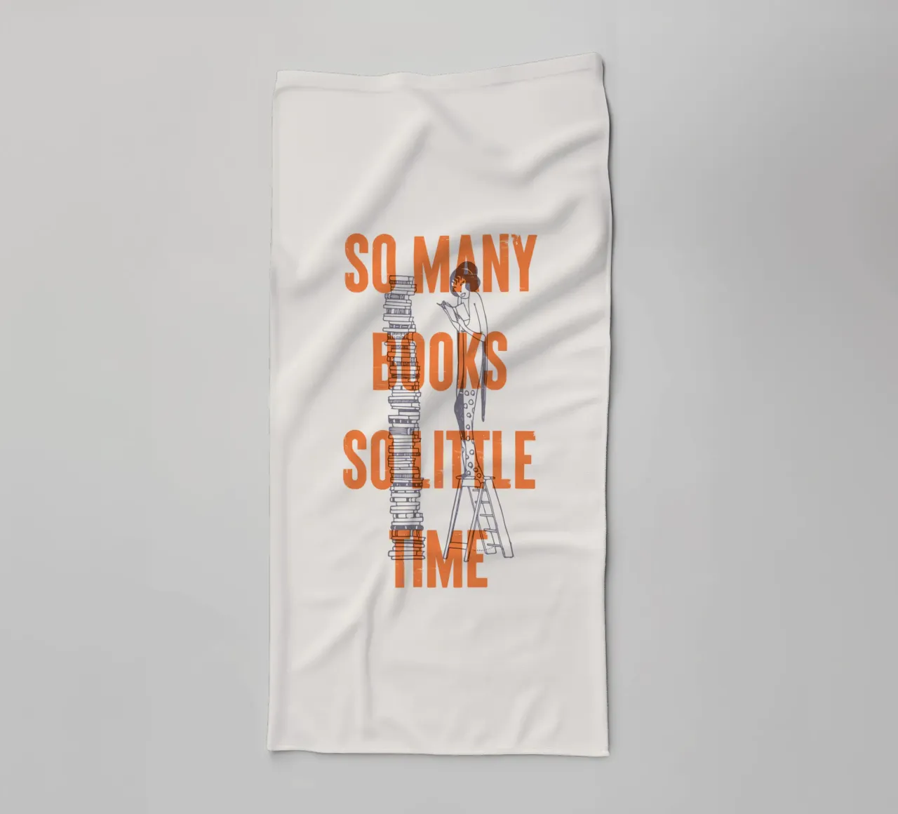 So many books, So little time towel by Vintagrafica