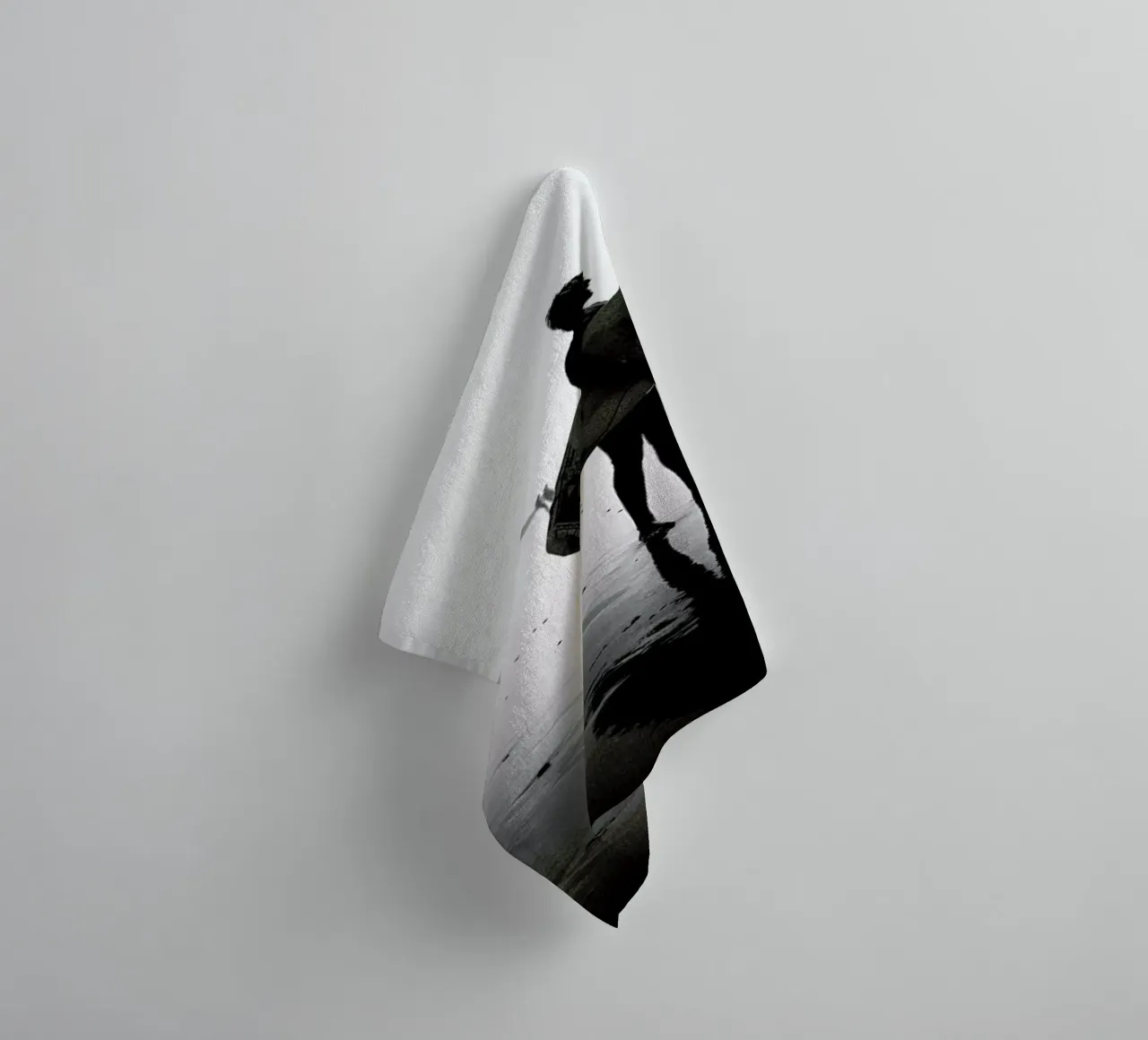 Off for a Surf I asciugamano da bagno da Philipp Reinhard