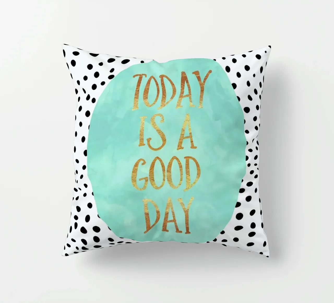 Today Is a Good Day cuscino da Elisabeth Fredriksson