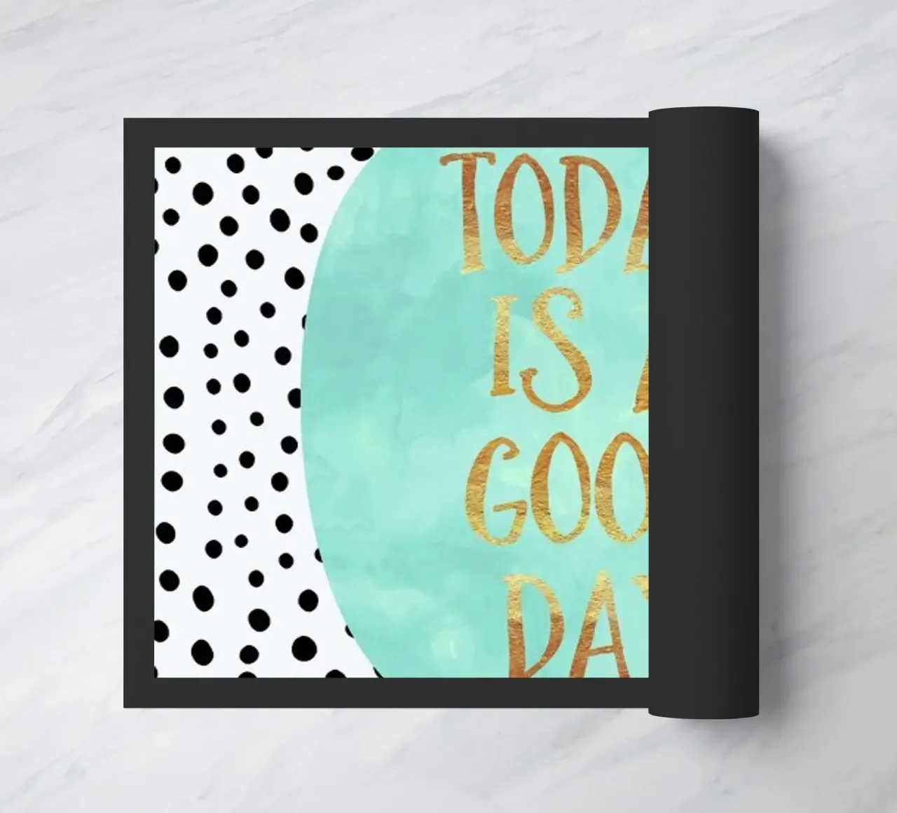 Today Is a Good Day doormat by Elisabeth Fredriksson