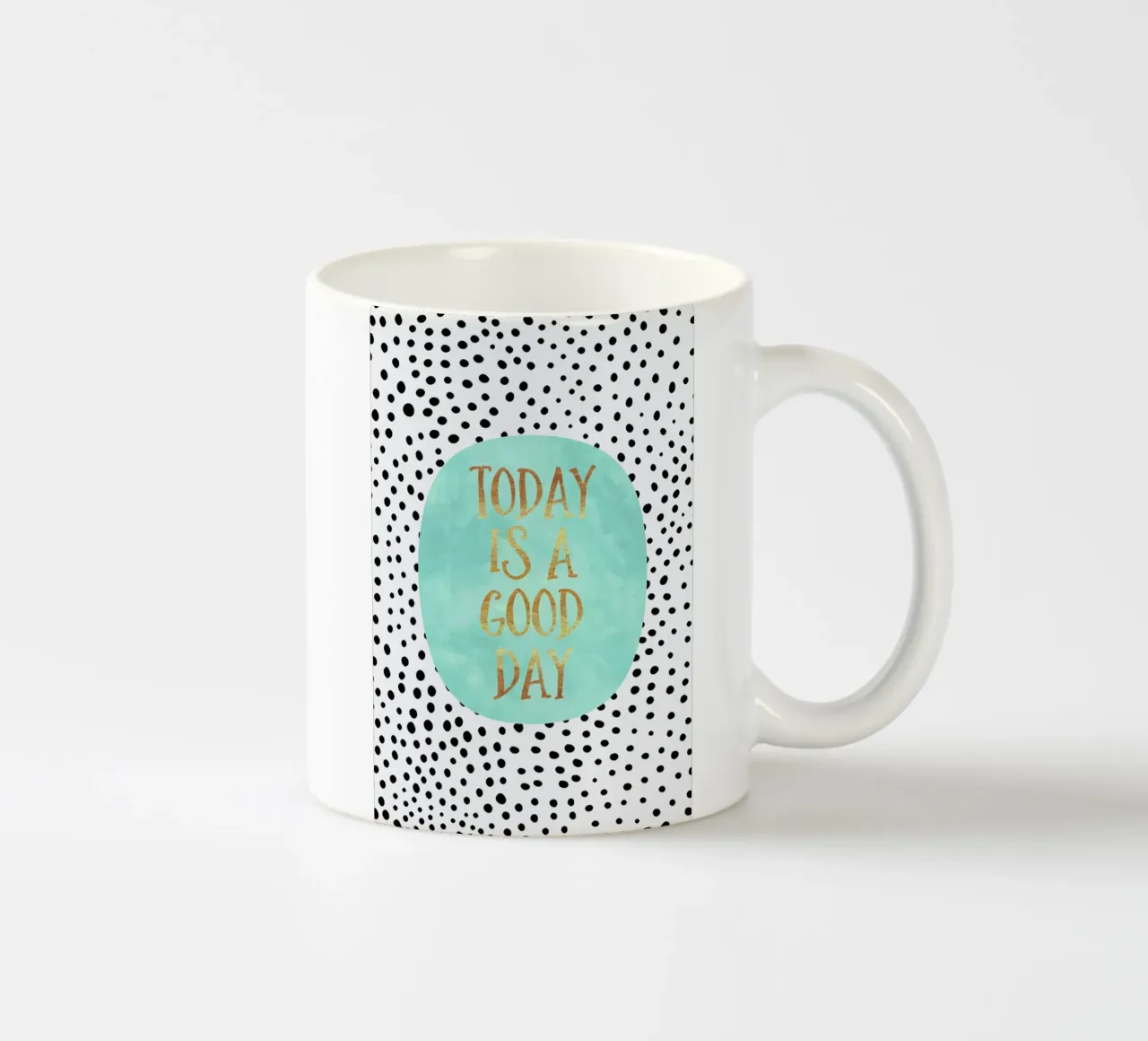 Today Is a Good Day taza de cerámica de Elisabeth Fredriksson