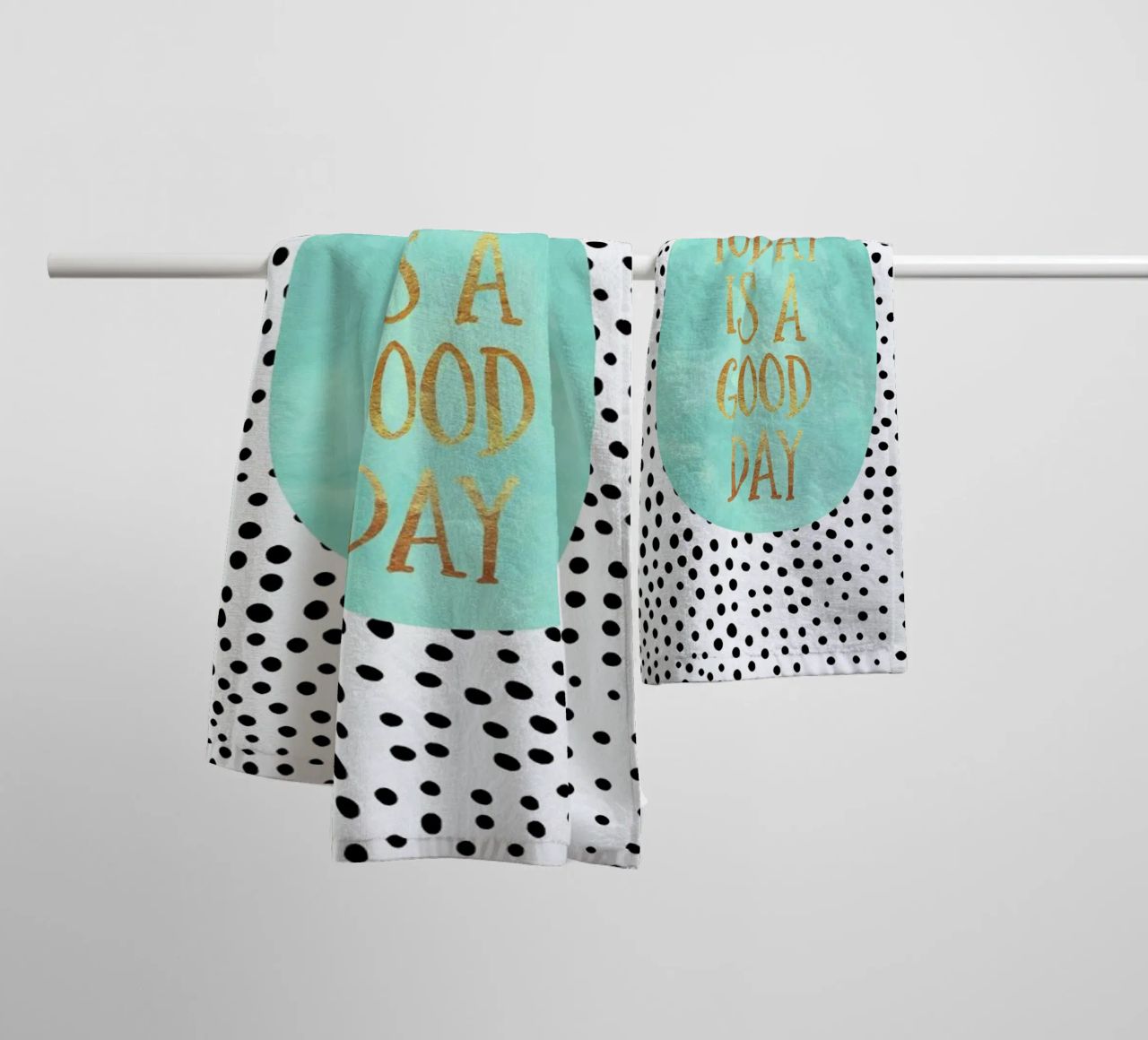 Today Is a Good Day Handtuch von Elisabeth Fredriksson
