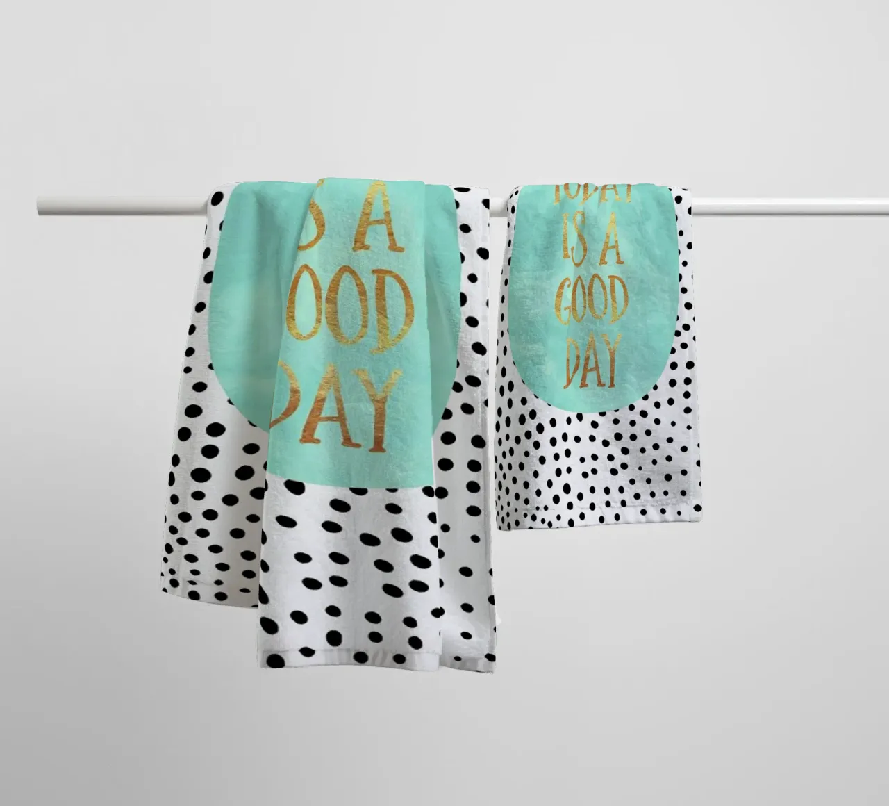 Today Is a Good Day asciugamano da bagno da Elisabeth Fredriksson