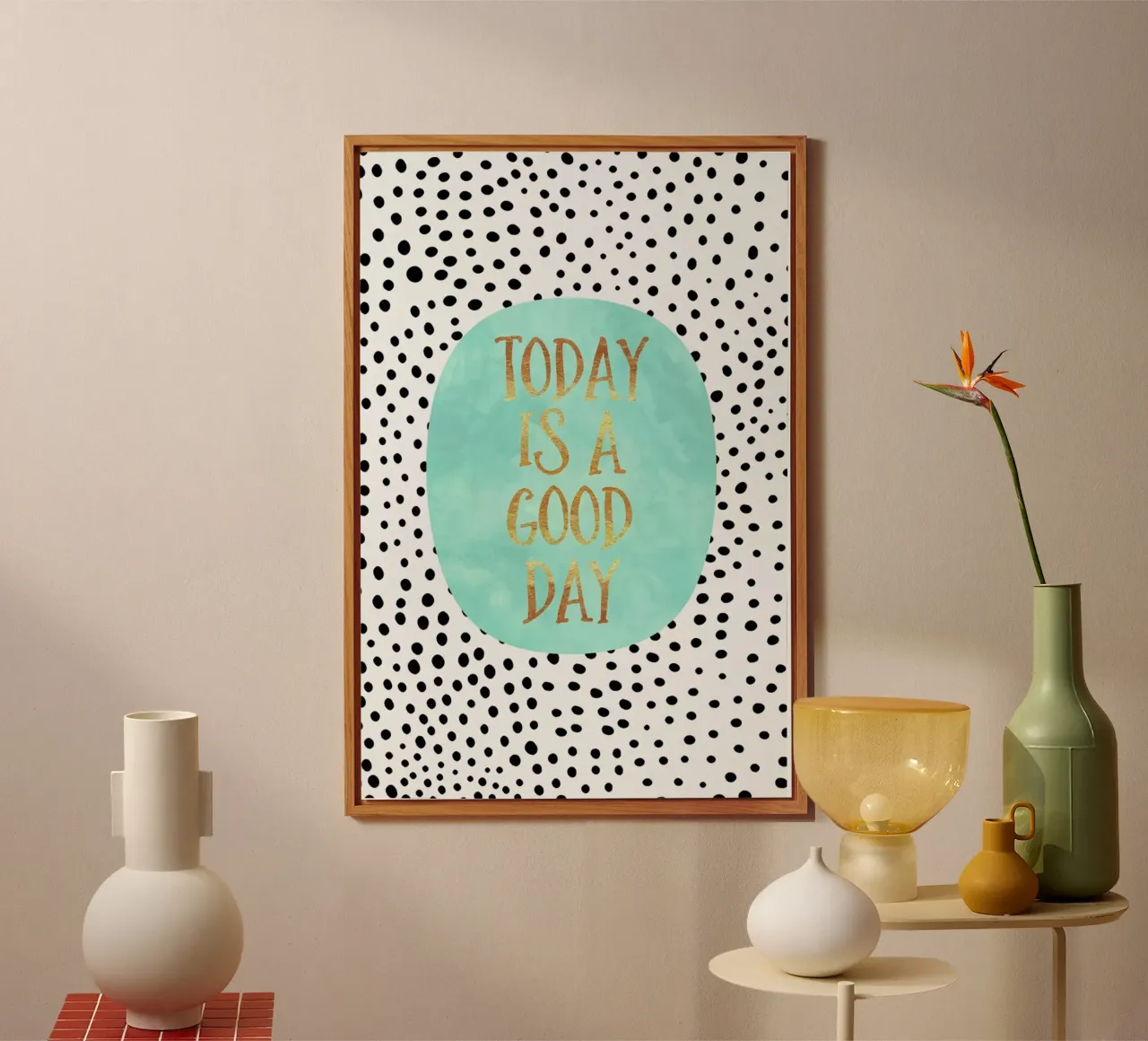 Today Is a Good Day alluminio dibond da Elisabeth Fredriksson