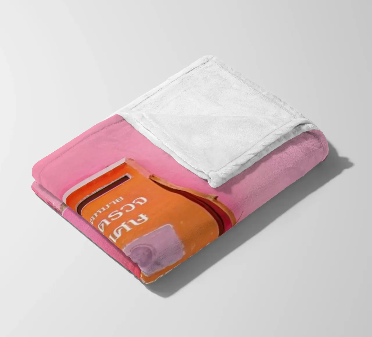 HuaHin fleece blanket by Charlotte Curd