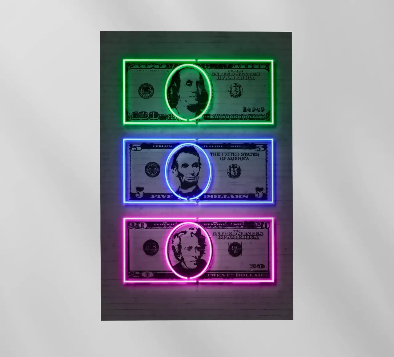 Dollars pellicola backlit da Octavian