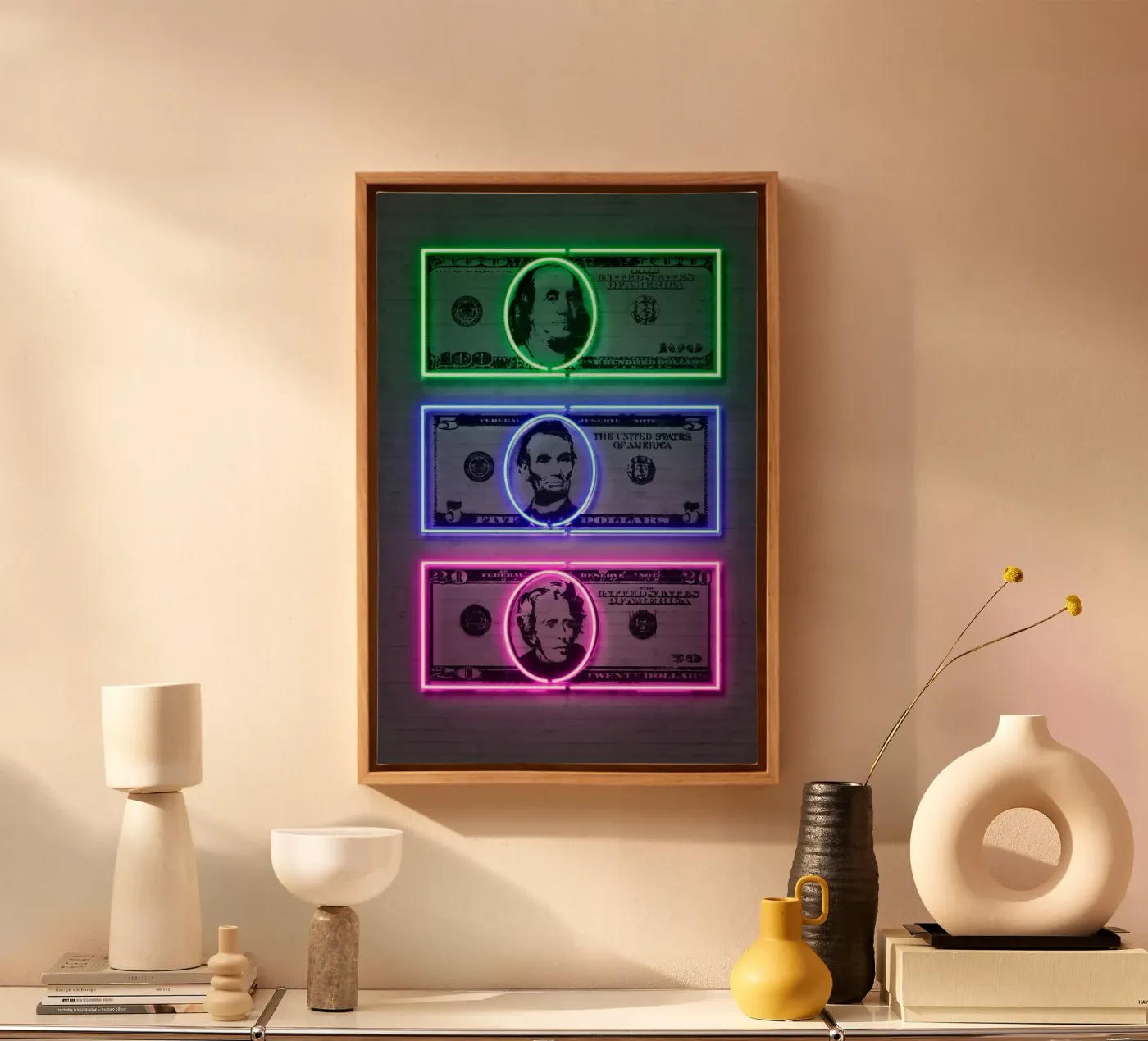Dollars toile de Octavian