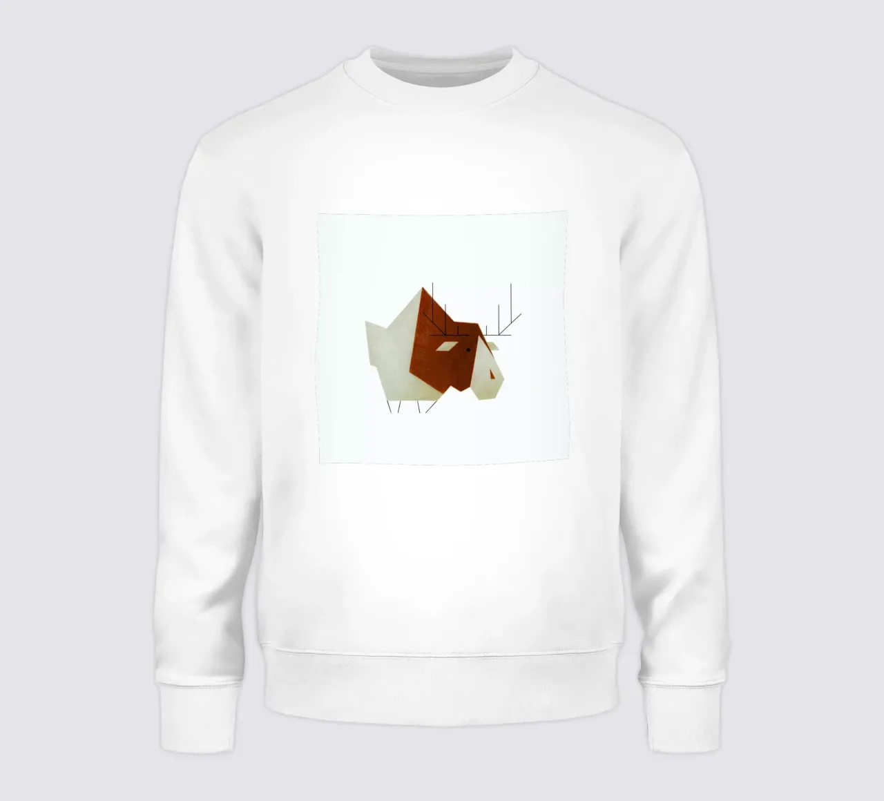 Elch #1 sweatshirt by Anna-Maren Zehnter