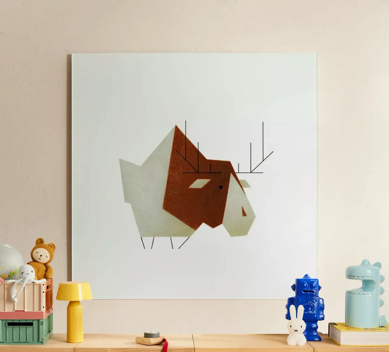 Elch #1 plexiglass da Anna-Maren Zehnter